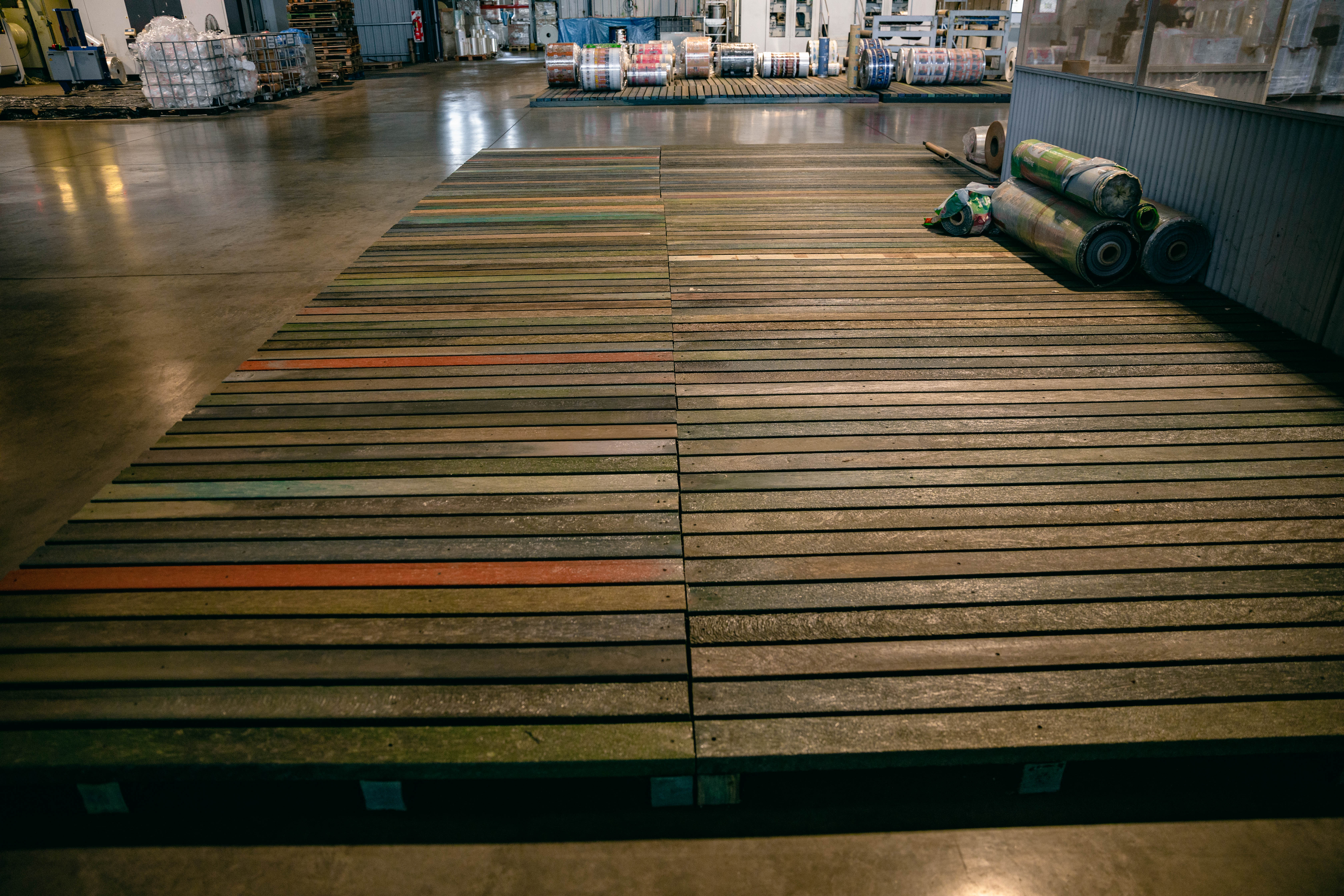 Madera plástica reciclada